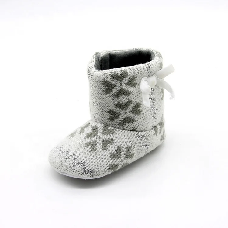 Baby Shoes Non-Skid Sock Boots Grippers Newborn Sock Winter Boots For Baby Girls And Boy
