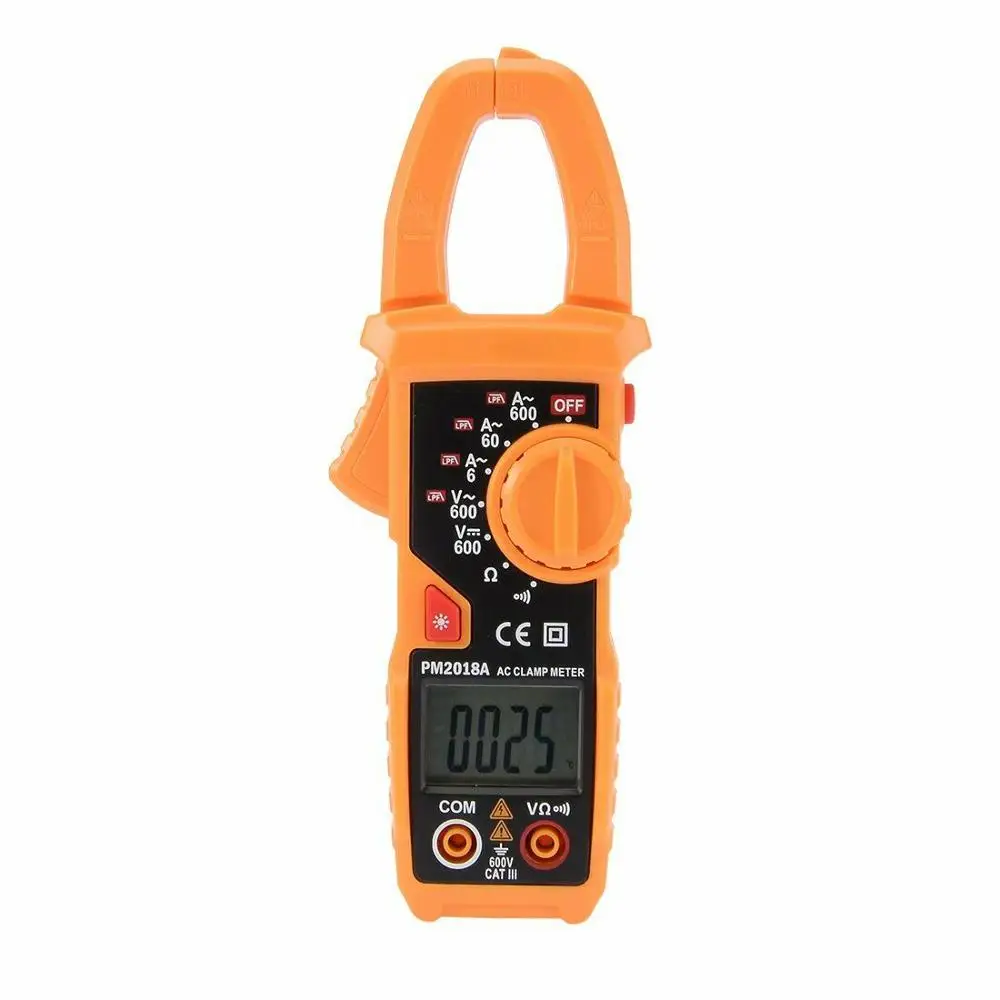 PM2018A Digital AC Multimeter Ammeter Voltage Clamp Meter Ohmmeter