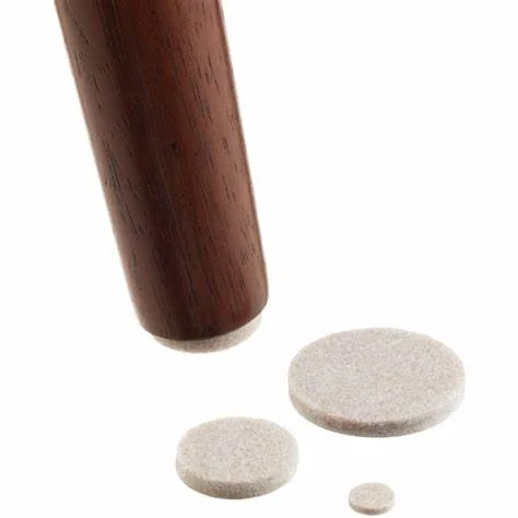 Self adhesive antiskid floor protectors felt pad felt furniture pads wool felting pad