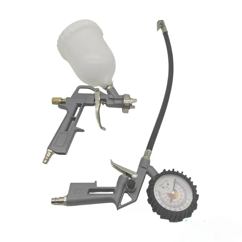 Seasummer Air compressor accessories Pneumatic spray gun set 5-piece cleaning gun,paint spray gun,dust blowing gun