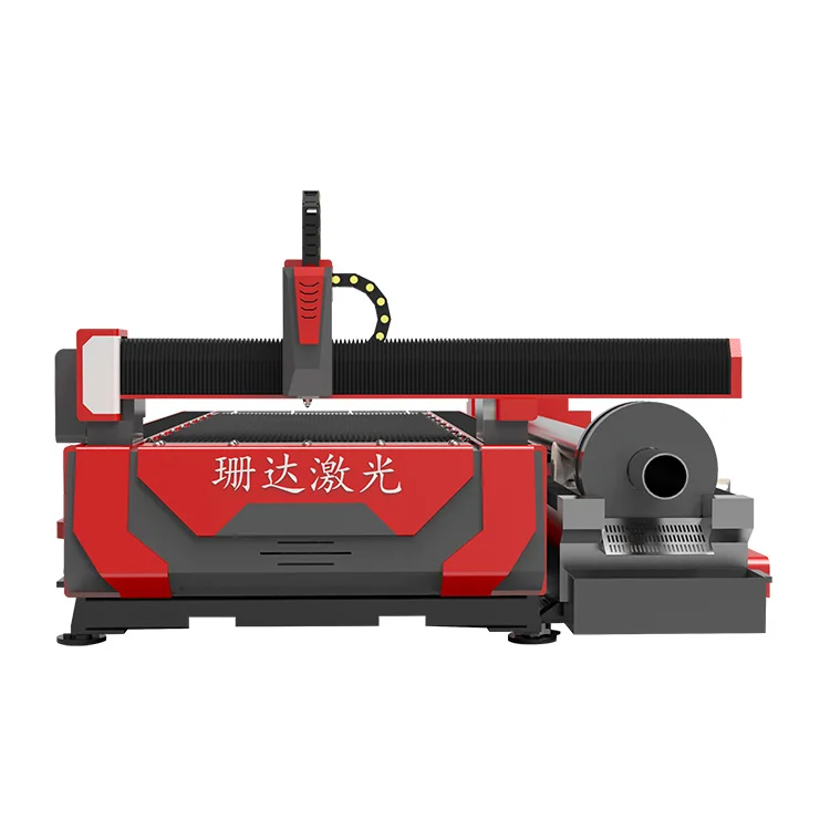 high cost performance fiber laser metal sheet tube laser cutting machine for sale