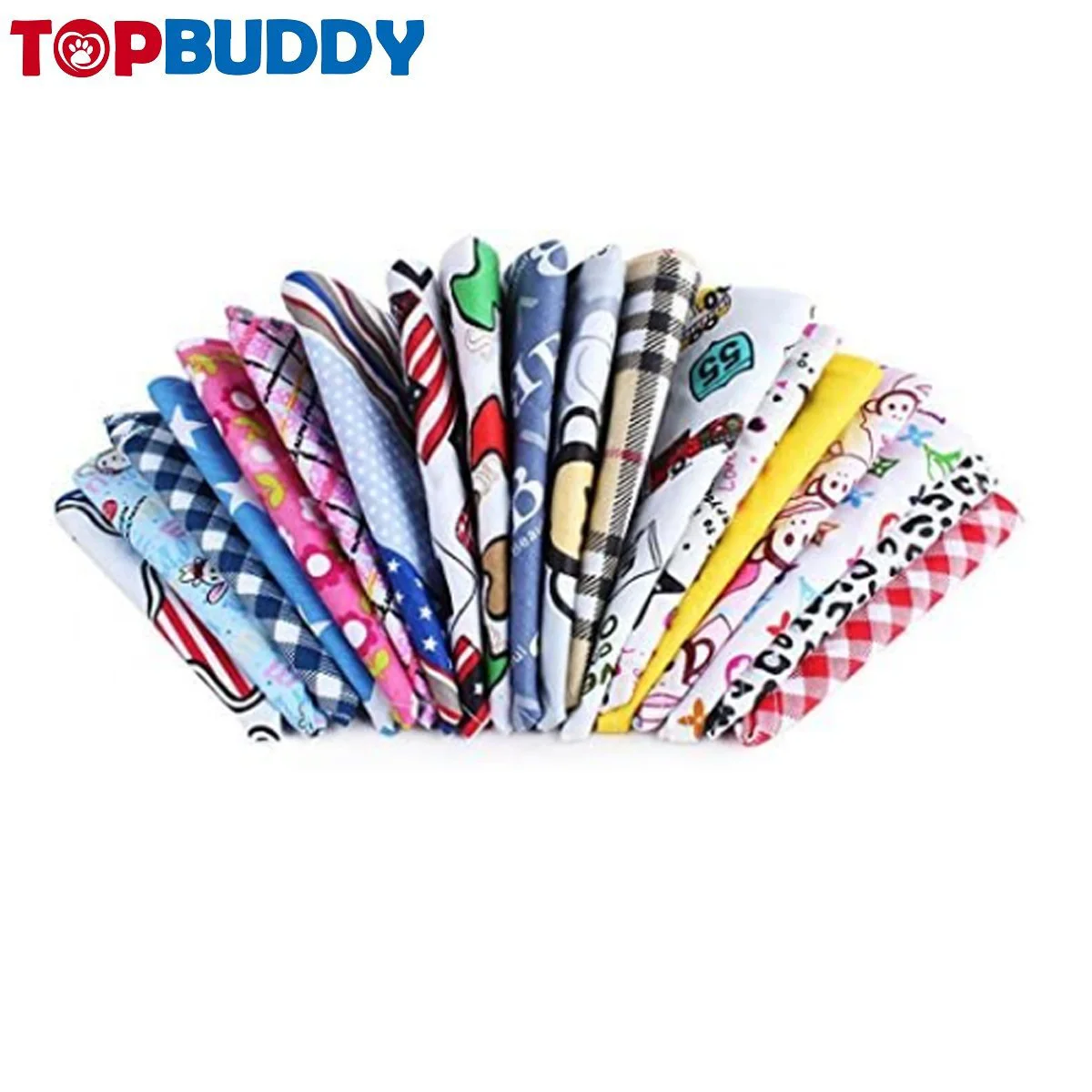 Wholesale customized pattern Dog Bandana for pet dogs