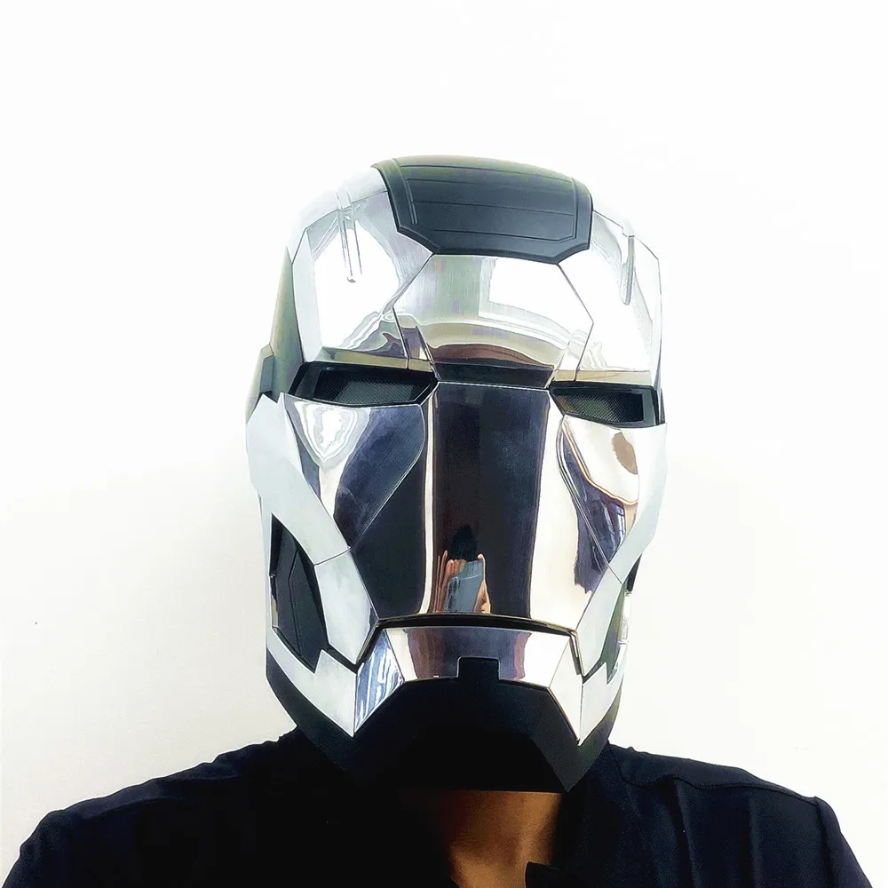 SLKE COSPLAY War Electronic Machine helmet Voice Touch Remote control Marvel the super man Iron-man Helmet MK5