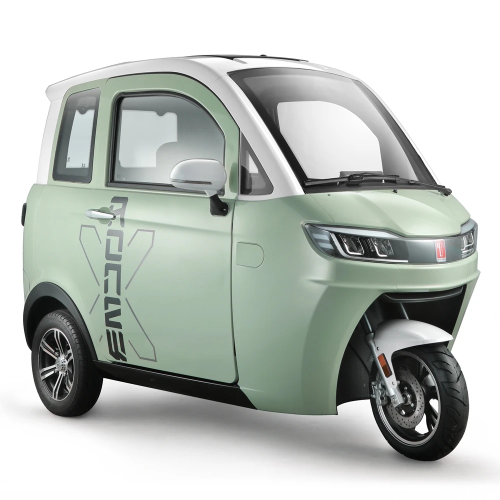 EEC COC approved 60V1500W 58Ah battery 3 wheel 2 seater mini ev electric car
