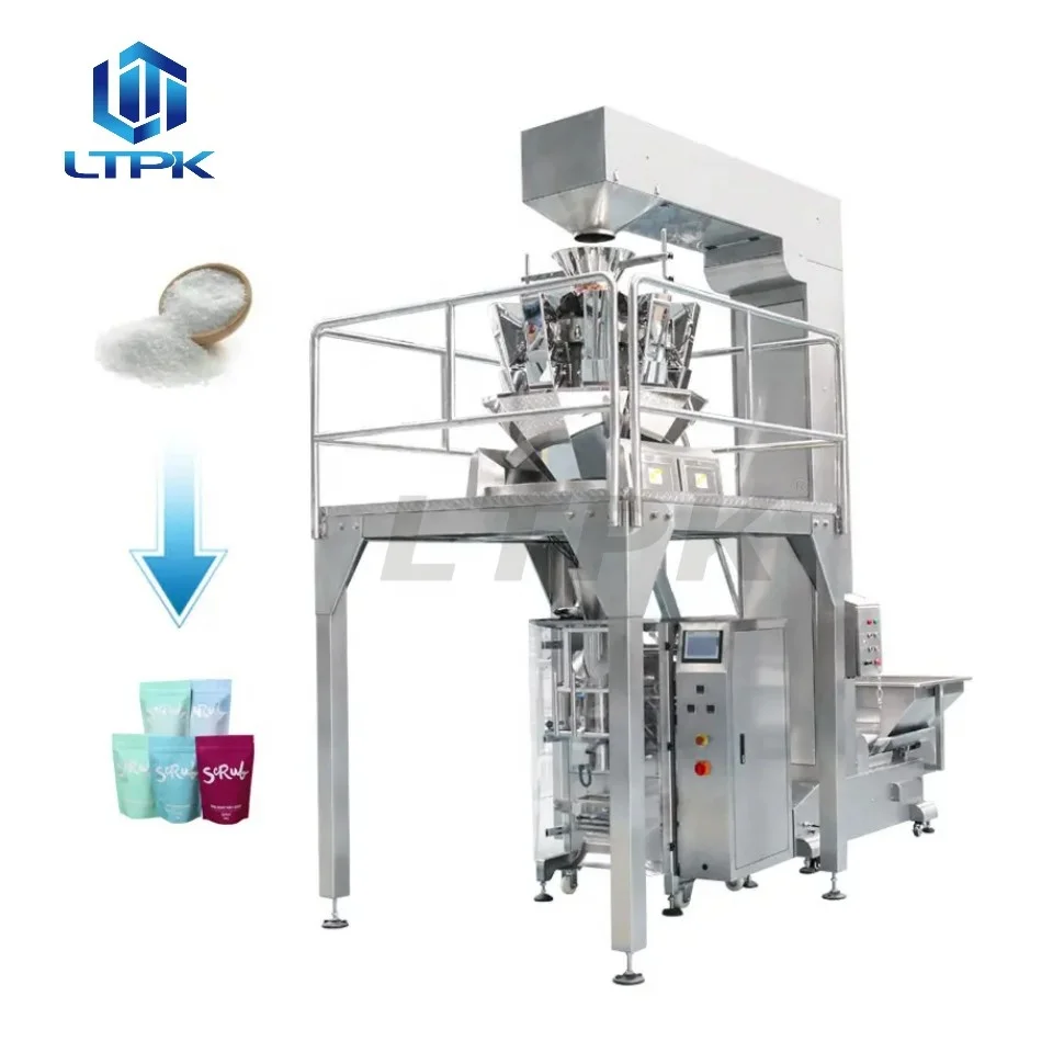 LTPK LT-LS420 Automatic 100g 500g 1kg weigh Edible Iodized Sea Refined salt packing machine