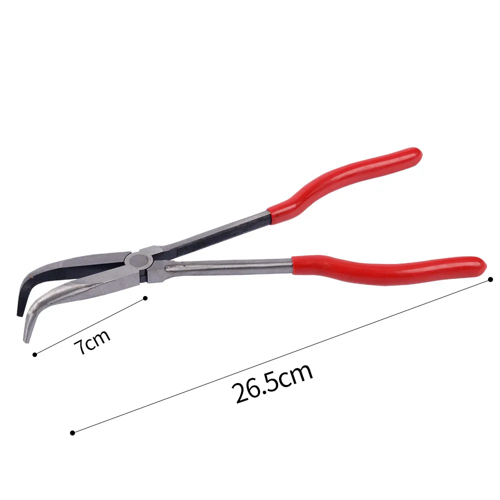 High Quality Stainless Steel 45 Degree Crucible Tongs Tools Mini Jewelry Pliers