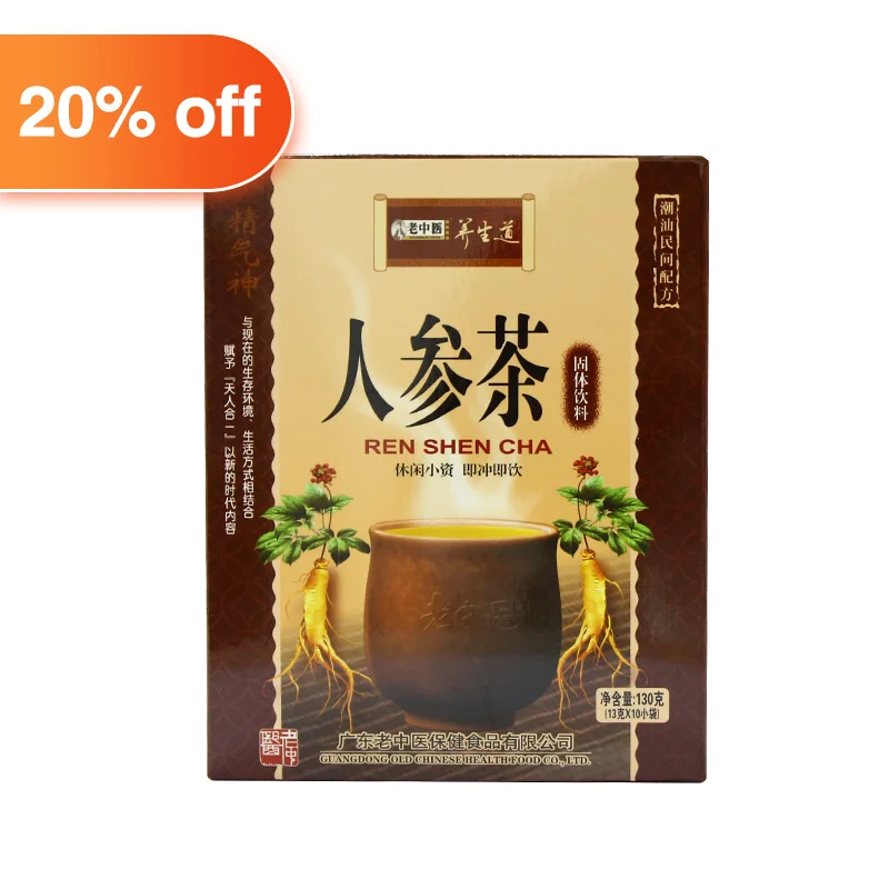 
High Quality Portable Granule Bag Brewing To Relieve Fatigue Authentic Ginseng Tea For Frail People 