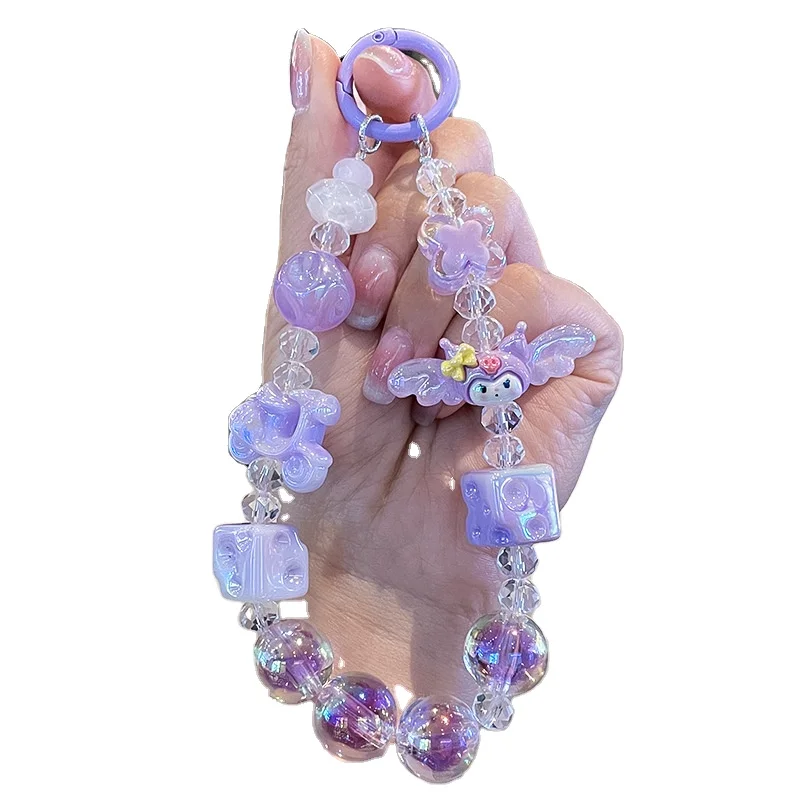 Милый Шарм с эстетическим телефоном милое сердце классная Сумка-брелок для ключей с камерой из бисера для телефона