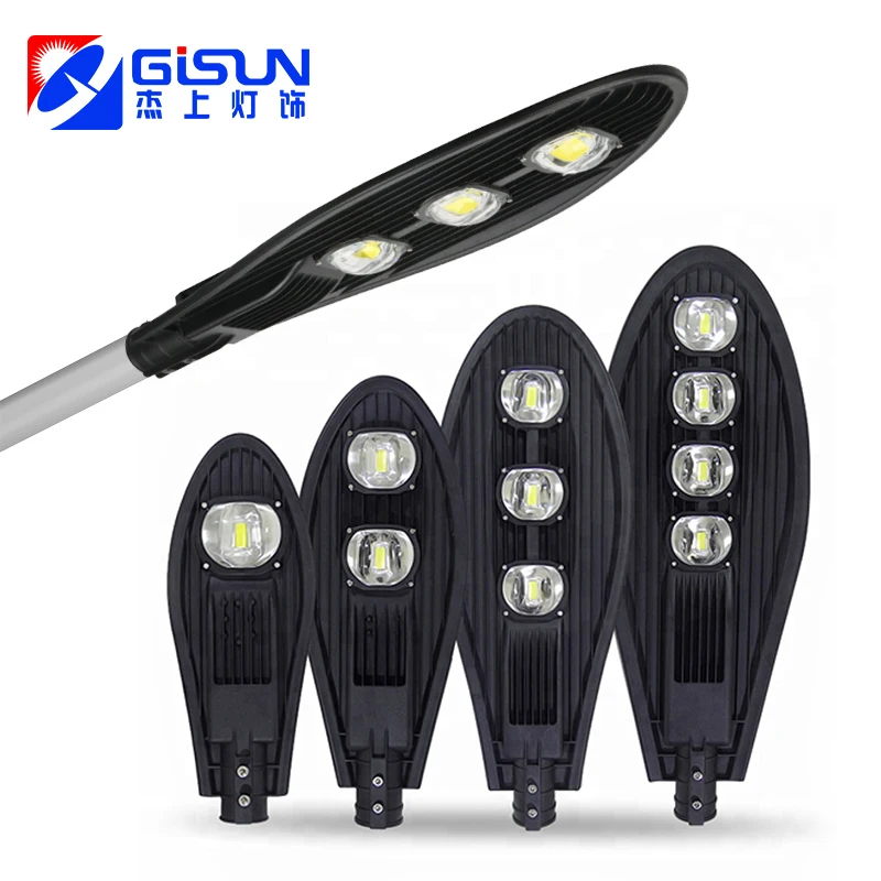Top Quality Outdoor Ip65 Waterproof Die Casting Aluminum Alloy 30w 50w 100w 150w 200w 250w Led Cob Street Light