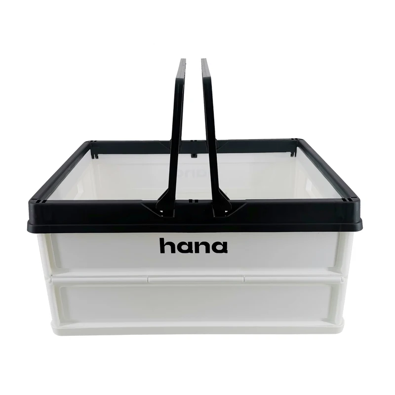 Popular Foldable Storage Basket with Handle Collapsible PP Mesh Organizer for Home Food Vegetable Shopping Organizing Your Space