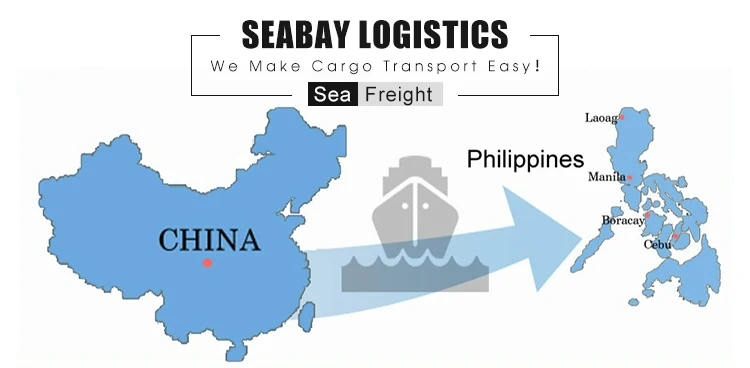international container sea freight forwarder shipping to cebu philippines