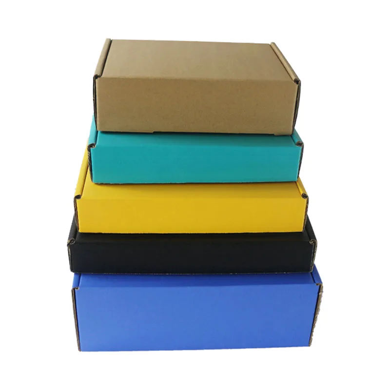 Factory New recycled Custom  Corrugated Product shoe Black Packaging Boxes Cardboard packaging Paper mailer Box