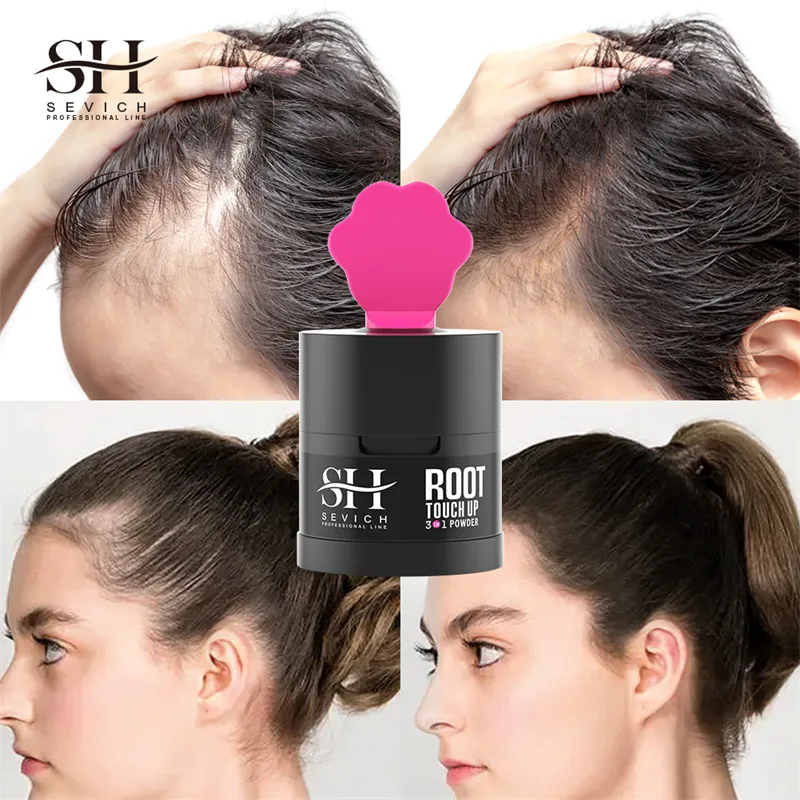 Professional Hair Styling Texture Powder Hair Loss Concealer Powder Hair Building Fibers Waterproof Hairline Shadow Powder