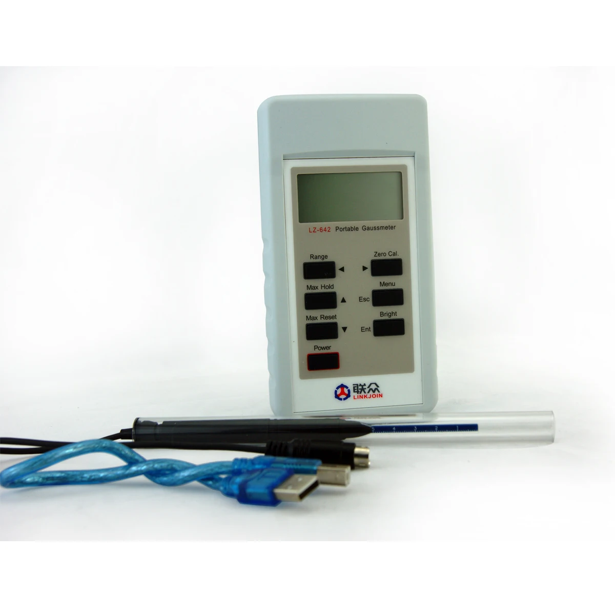 LINKJOIN LZ-642 портативный цифровой измеритель teslameter, цифровой измеритель tesla, дверной магнит, торговая гарантия от поставщика