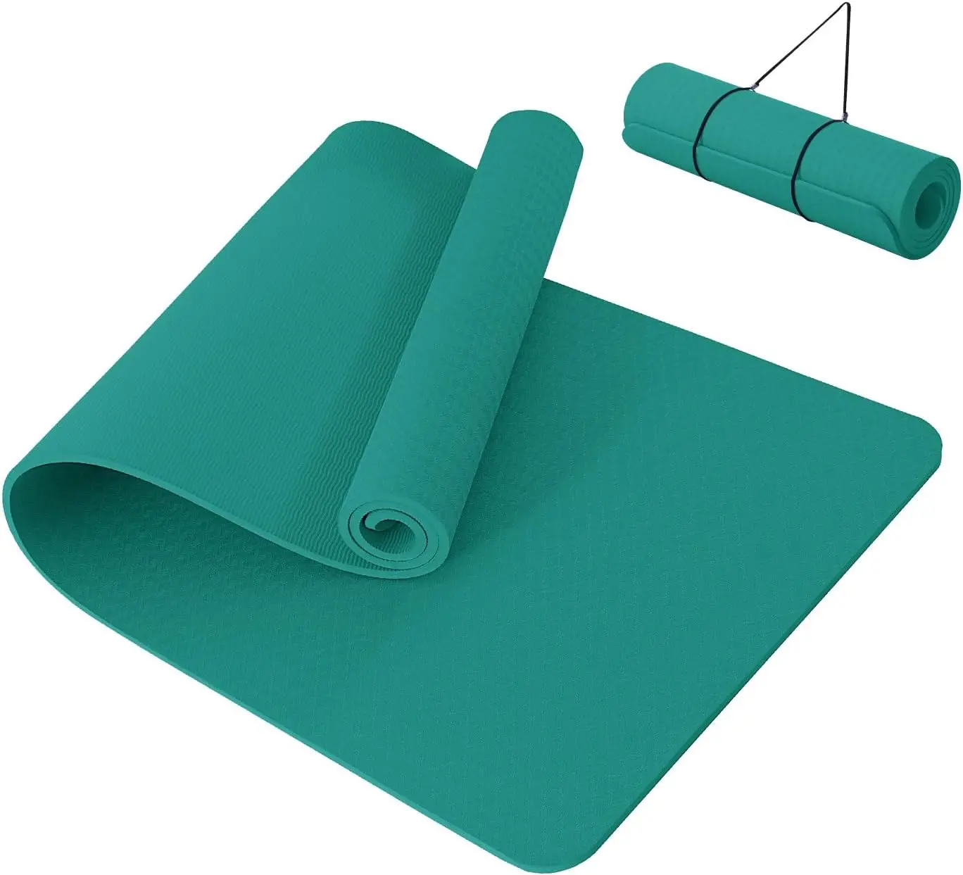 Custom Print Yoga Mats Eco Friendly Exercise Mat Portable Waterproof Foam Soft EVA Yoga Mat with Carry Bag