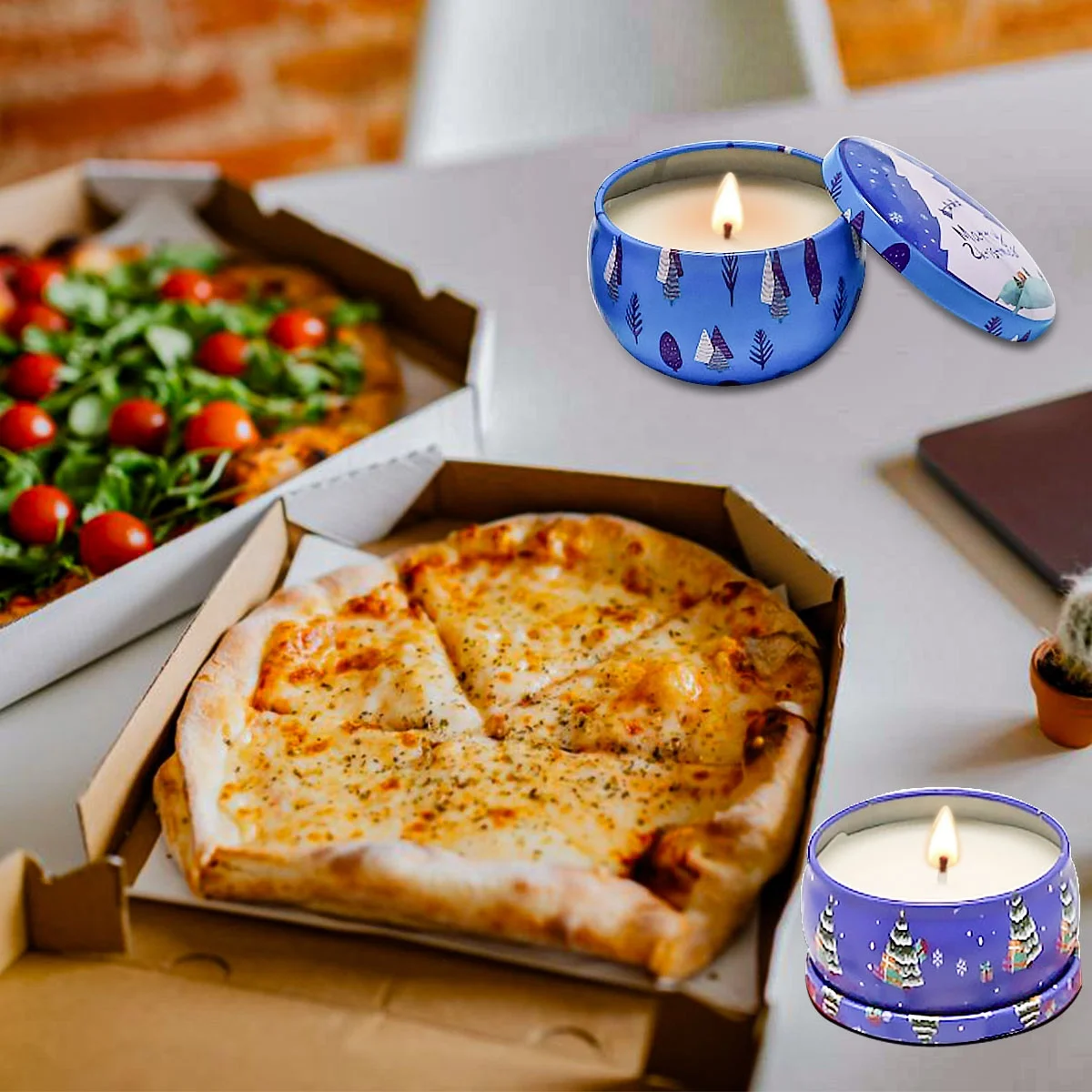 supplies wholesale custom private label scented aromatherapy candle gift set decorative soy wax luxury christmas candle