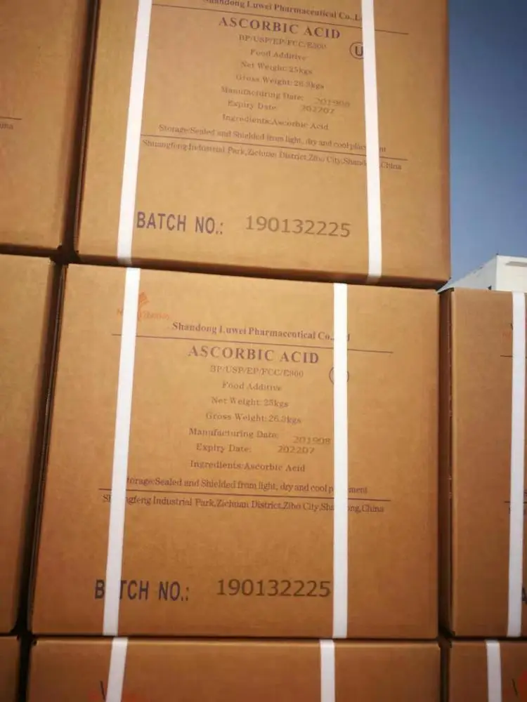 
USP Food Grade Antioxidants White Powder Ascorbic Acid Vitamin C 