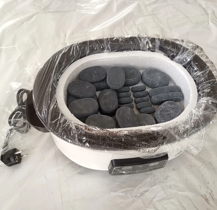 Health and care equipment of beauty spa hot stone heater for warming up the massage stone