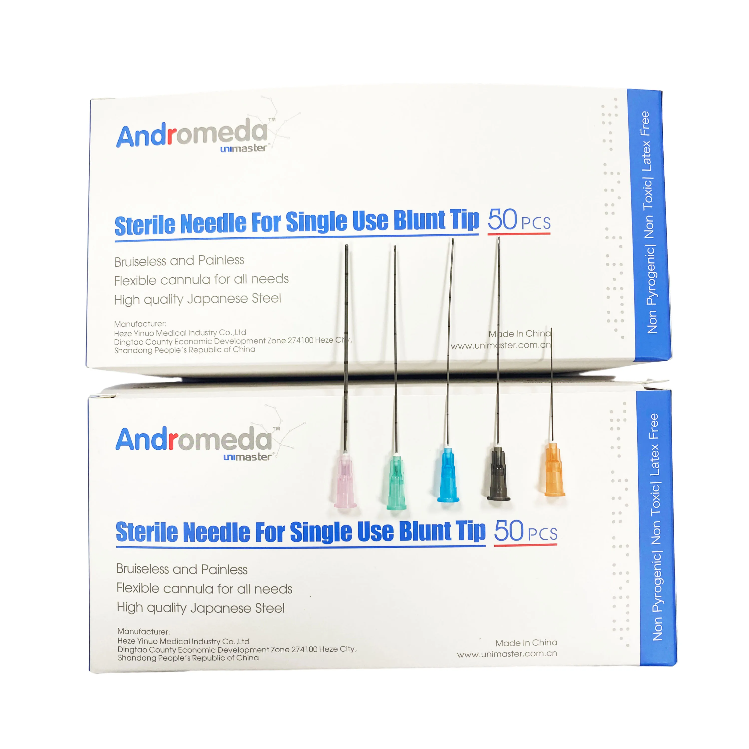 UNIMASTER Manufacturer Fine Micro Cannula 18g 21g 22g 23g 25g 27g 30g Mesotherapy Needle Blunt Tip Needle For Dermal Filler