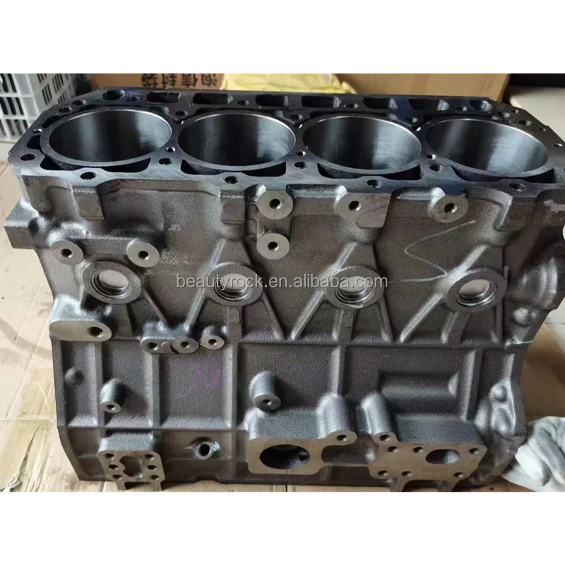 Excavator Parts 4TNV98 4TNV94 4TNV88 Diesel Engine Cylinder Block