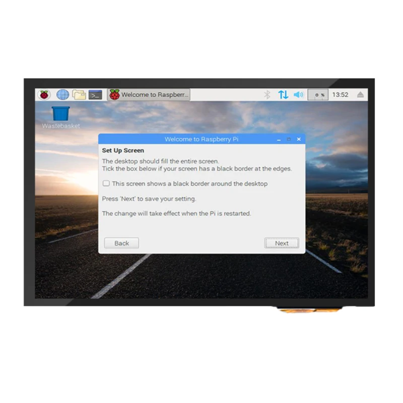 10 1 дюймовый Raspberry PI с емкостной панелью экрана TFT IPS RGB ЖК-модуль сенсорный дисплей