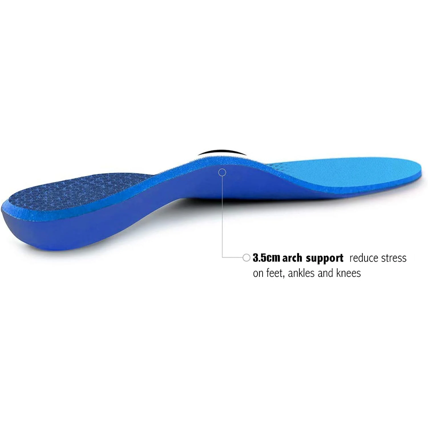 Orthotics for Plantar Fasciitis Relief - Full Length Orthotic Insoles for Arch Support with Moderate Pronation