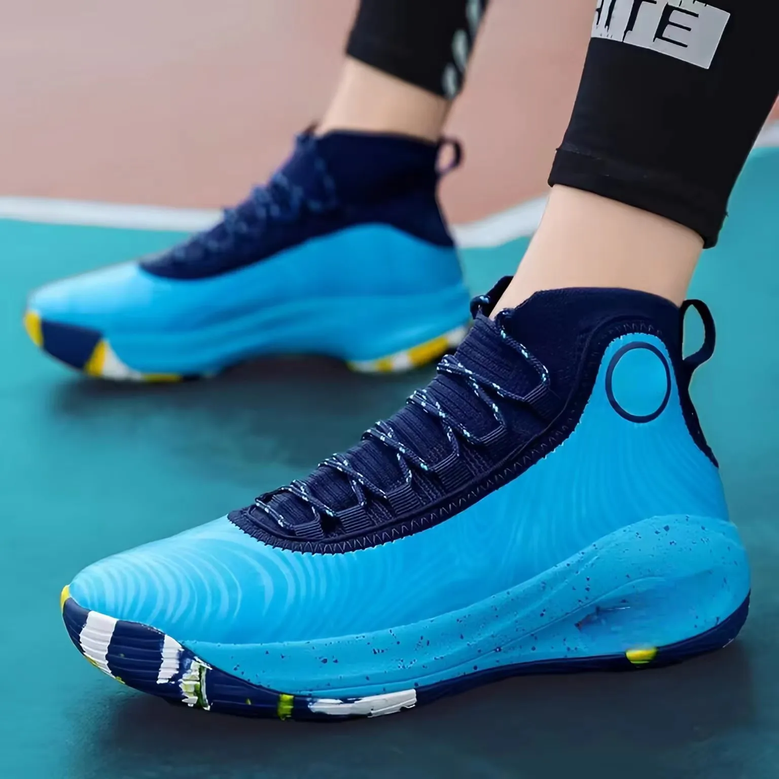 Unisex Basketball Shoes Casual For Couple,Original White Basketball Shoes Men,Men High help Basketball Shoe