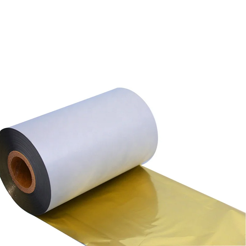 Оптовая продажа, бесплатный образец, блестящий роскошный подарок Snr8020, металлическая Золотая фольга, полимерная Термотрансферная лента для атласного нейлона