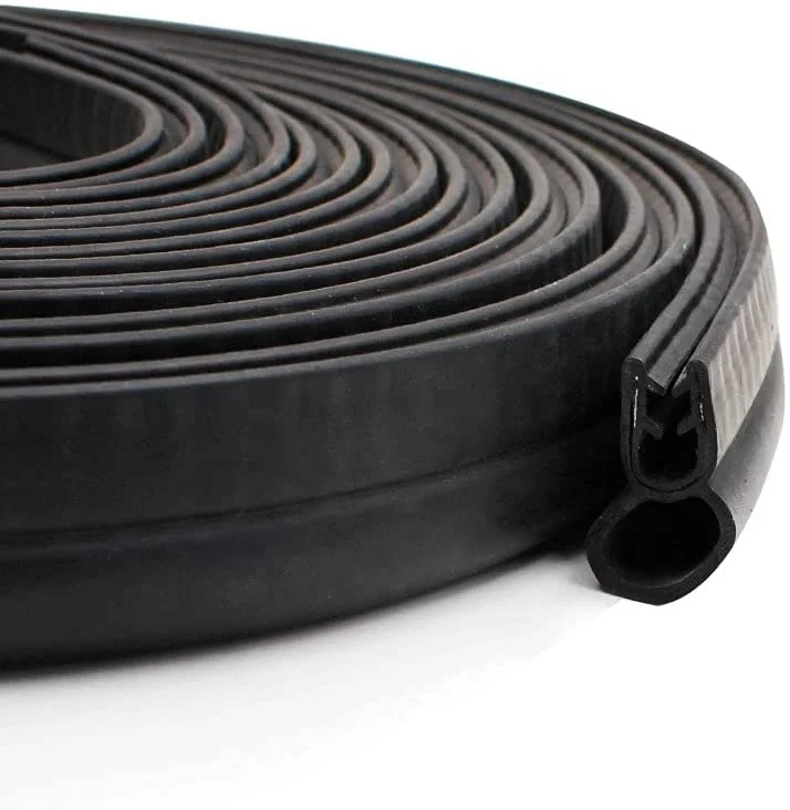 Car Door Rubber Seal Strip, Automotive Weather Striping with Top Bulb, Easy to Install for Cars, Boats, RVs, Trucks, Home