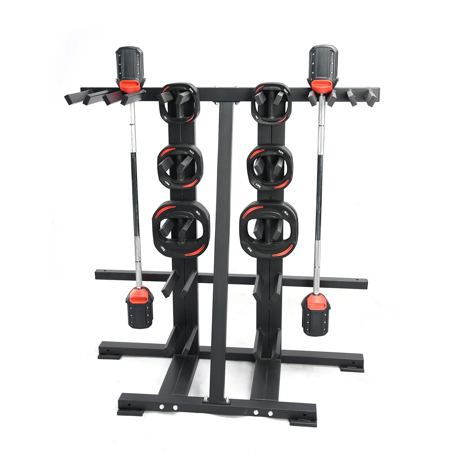 New fitness equipment fixed small barbell bar storage gym barbell frame multifunctional barbell frame