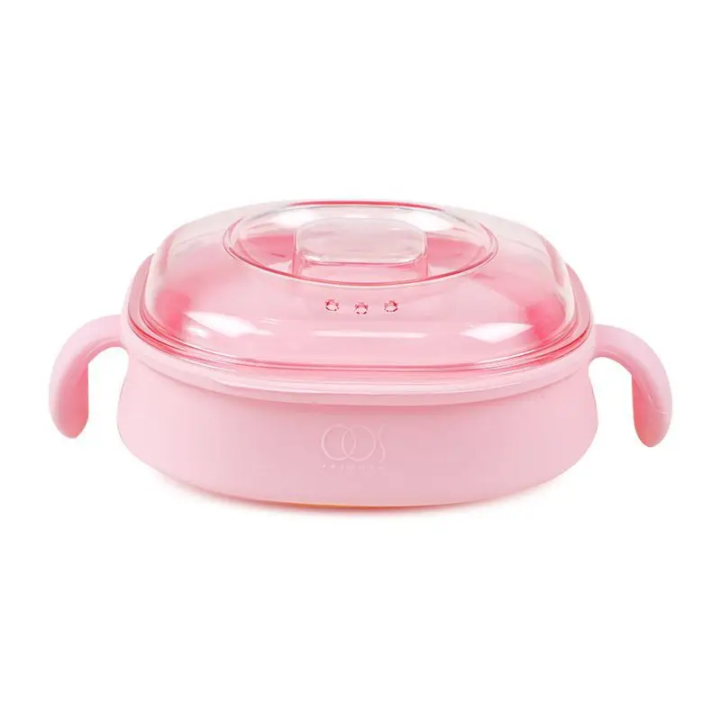 Hot Selling Black Color Silicone Bowl 400ml Wax Heater Foltable