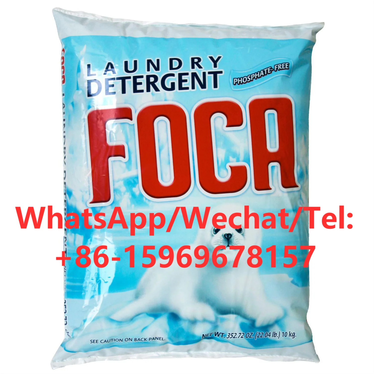 Factory small package Magic formula washing powder to Guatemala market