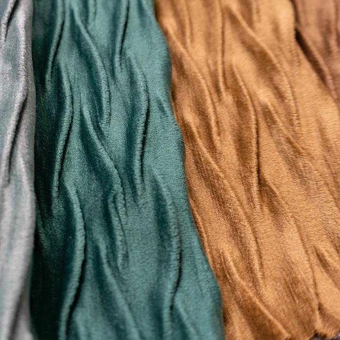 Crumple velvet 100% polyester Crumple Holland velvet upholstery sofa upholstery fabric for  sofa curtain