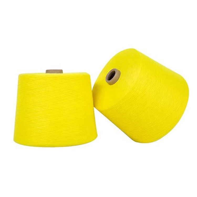 High strength 40/2 Mutil Colors 100% Ring Spun Polyester Dyed Yarn 1kg 1.25kg 1.4175kg per cone