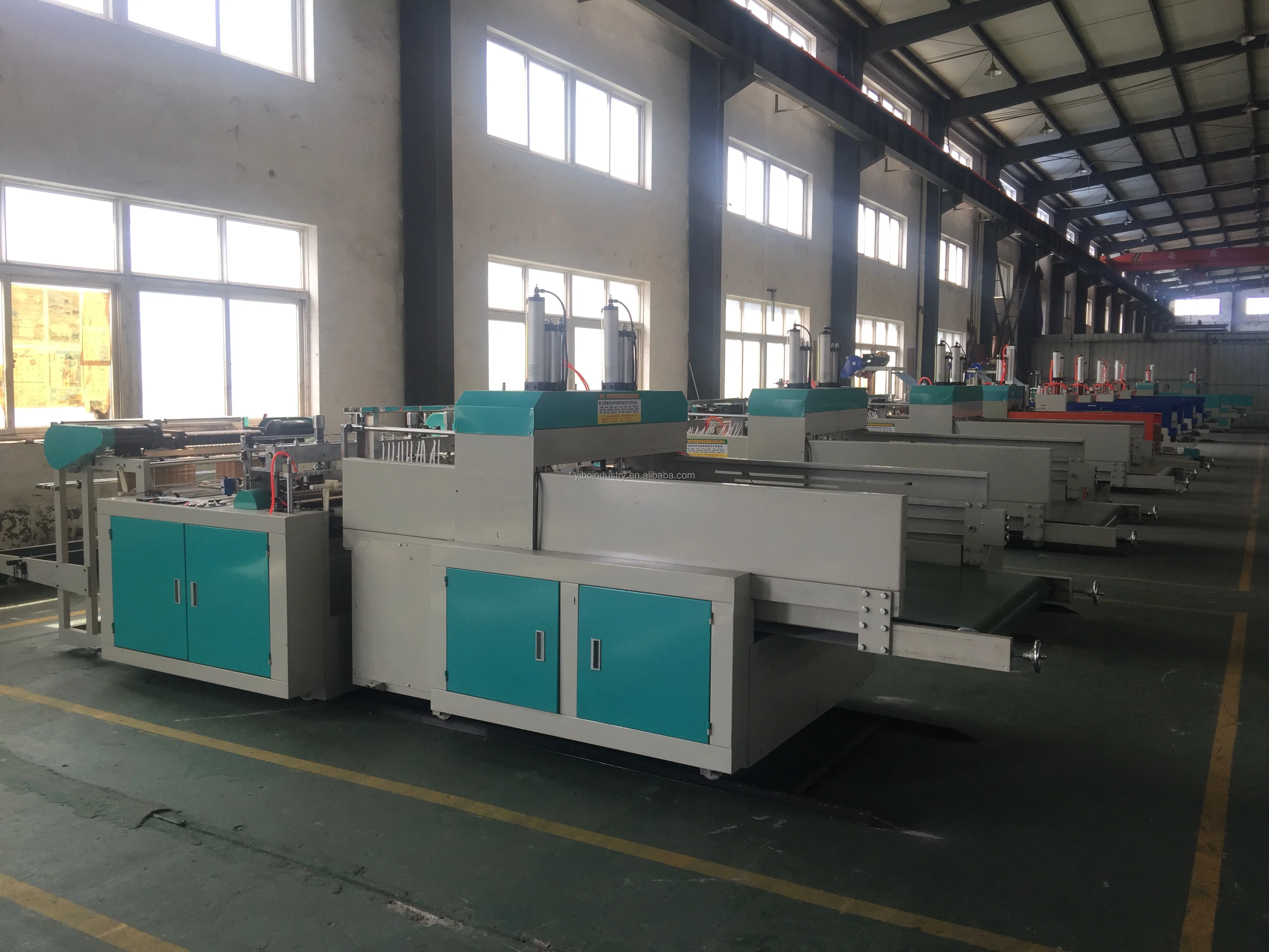 Automatic Servo Drive Polyethylene Bio Degradable Plastic Bags Making Machines T-Shirt Shopping Bag Making Machine Price