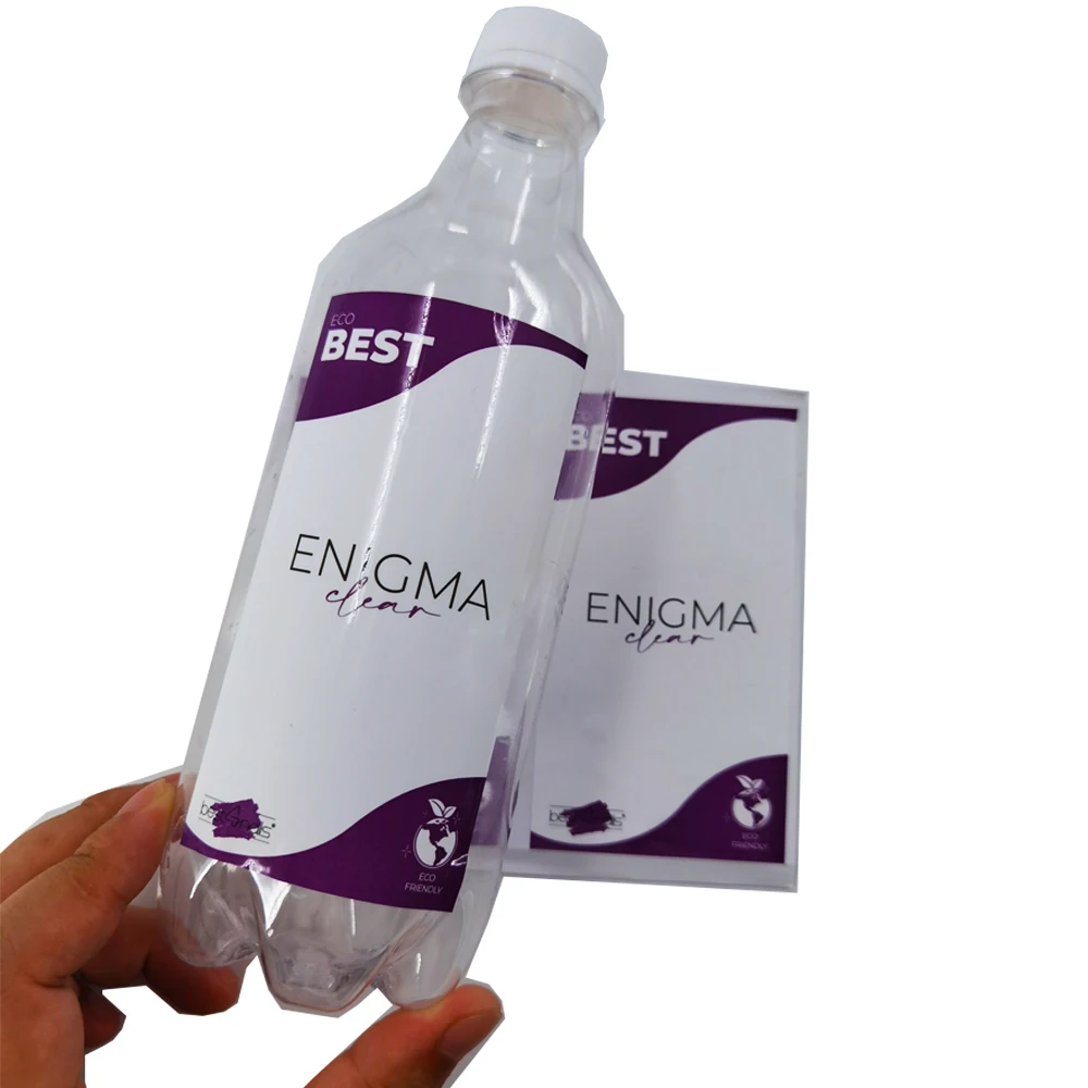 Factory Cheap Price Good Quality Wholesale Water Bottle Labels Paper Stickers With Logo Custom Printing