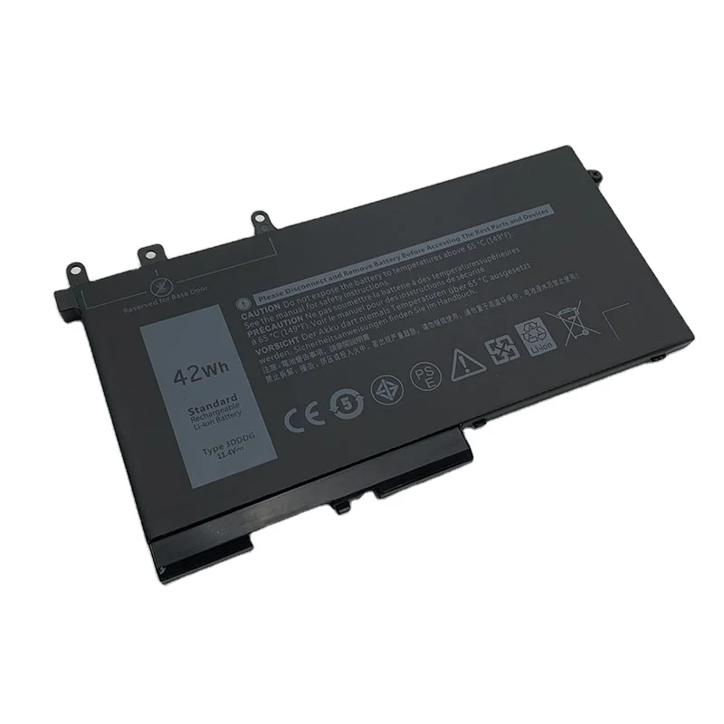 Juyuanxin OEM ODM 11.4V 42WH 3DDDG Laptop battery for Dell Latitude 5280 5480Notebook battery & Li-polymer Battery
