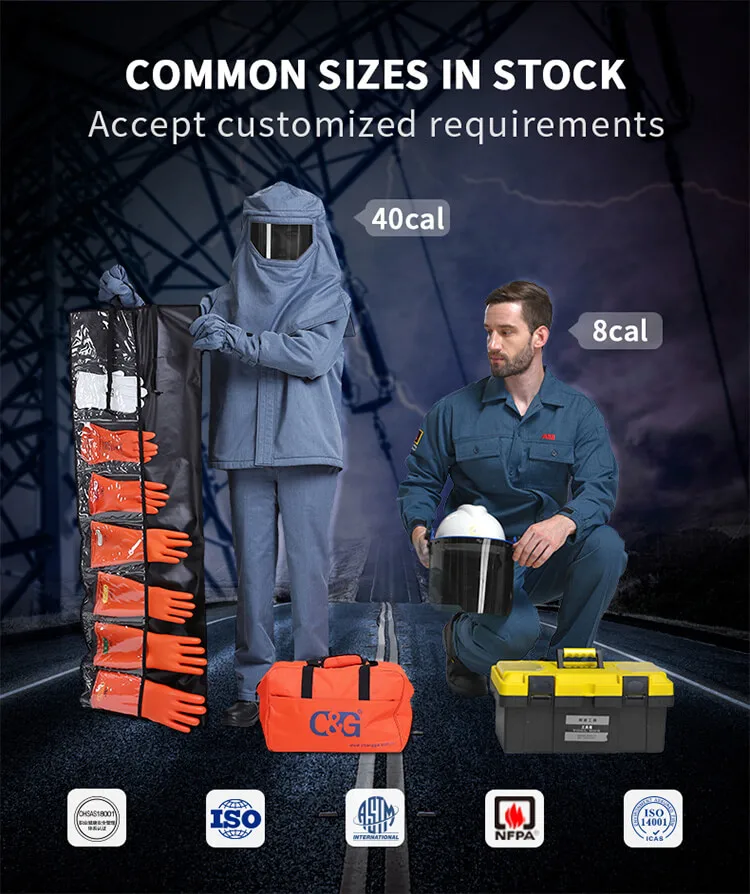 Class 4 Arc Flash Suit Arc Rated Protective Clothing