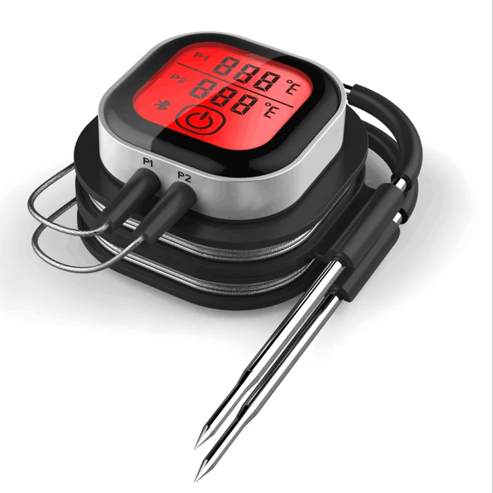  Мгновенное считывание BT BLE Smart Китай Кухня барбекю Sonda цифровой пищевой мясо жидкость кулинарный термометр