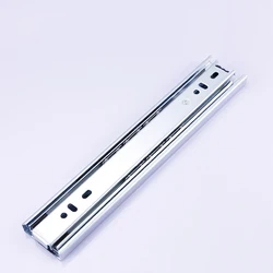 45MM Telescopic Channel Drawer Slides Bottom Mount Ball Bearing Drawer Slide For Cabinet