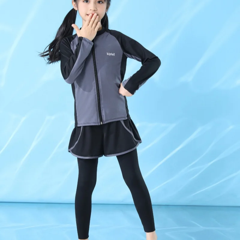 2024 High Quality Wholesale Neoprene Short Sleeve Wetsuit Surfing Suits for Child Swimwear