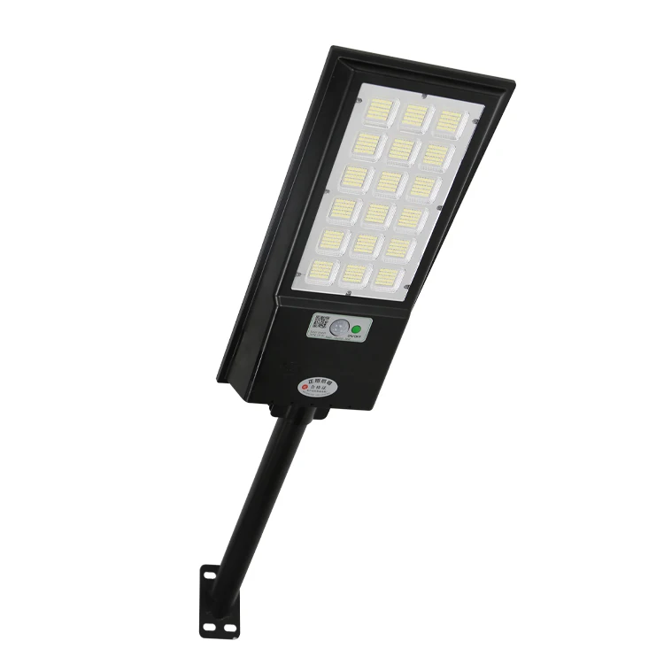Smart daylight human radar photocel motion sensor all in one integrated solar street light with pir sensor