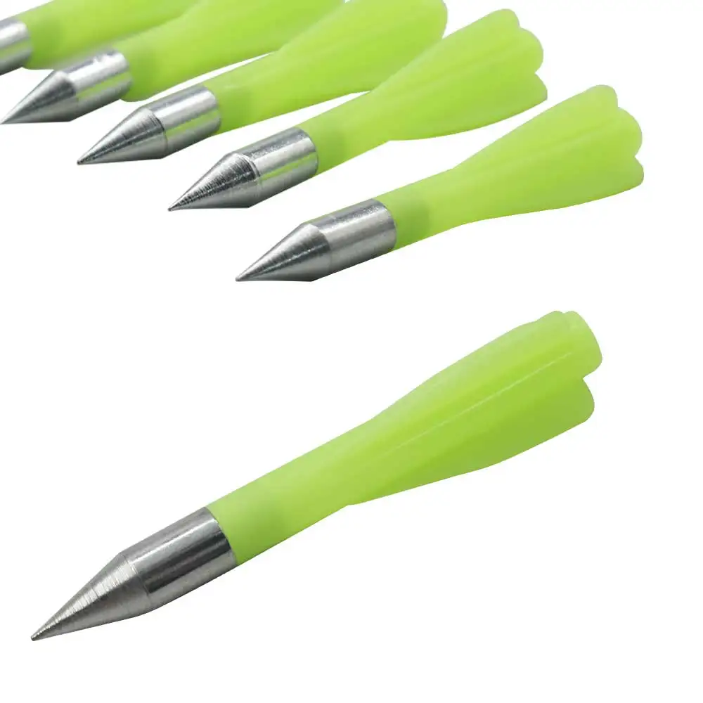 PIAOYU  Professional Green  Arrowhead Powerful Shooting Range Shooting Archery Equipment 20 Pcs Per Pack
