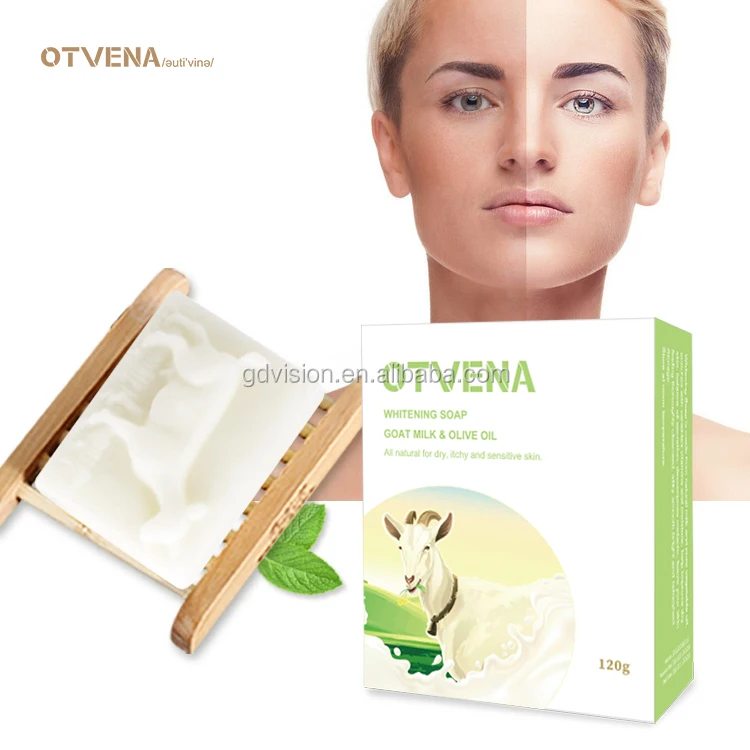 Customized natural skin care set moisturizer goat milk soap whitening soap