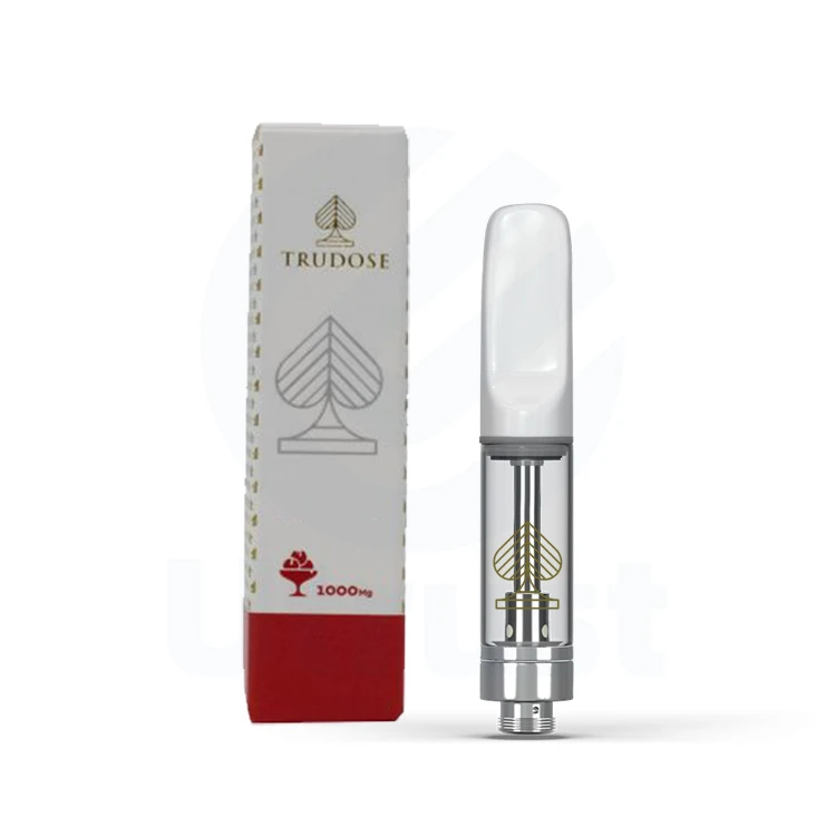Собственная Марка 510 стеклянные пустые тележки truдоза емкостью 1 мл керамический картридж для вейпа объемный восковой густого масла
