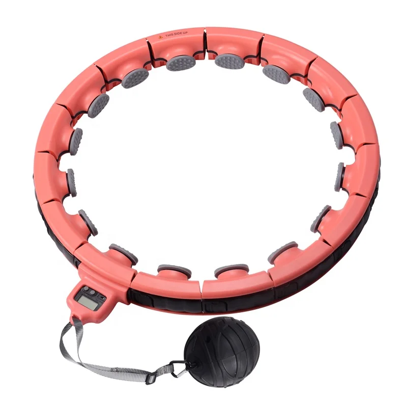 Quality Intelligent Counter Fitness  Weighted Smart Hula Hoops for Weight Loose