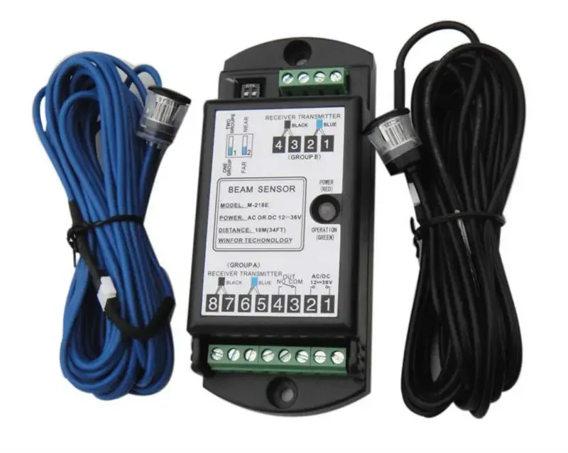 Infrared Electronic Single Double Beam Light Barrier Photoelectric Beam Sensor For Automatic Sliding Door Operator