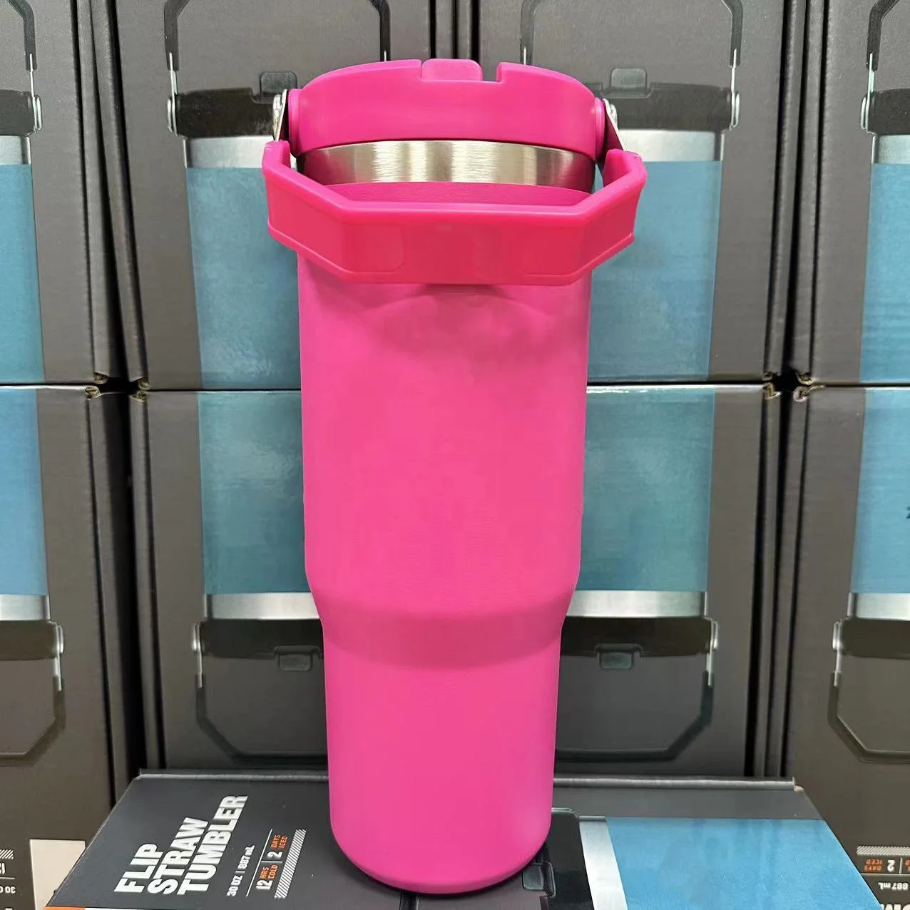 30oz H2.O FlowState Thermos Tumbler Camelia Limited Edition Quencher Orchid Rose Quartz Orchid Cream