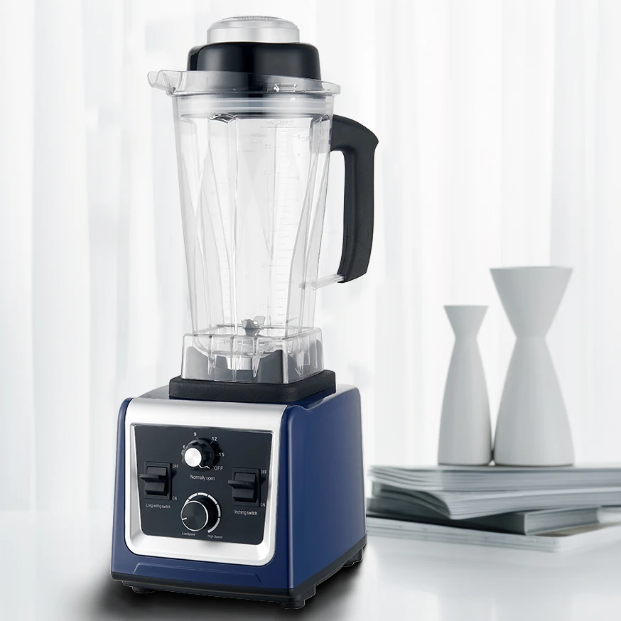 Supporting sample heavy duty fruit smoothie maker commercial blender food mixer Juicer ice blender 2200W