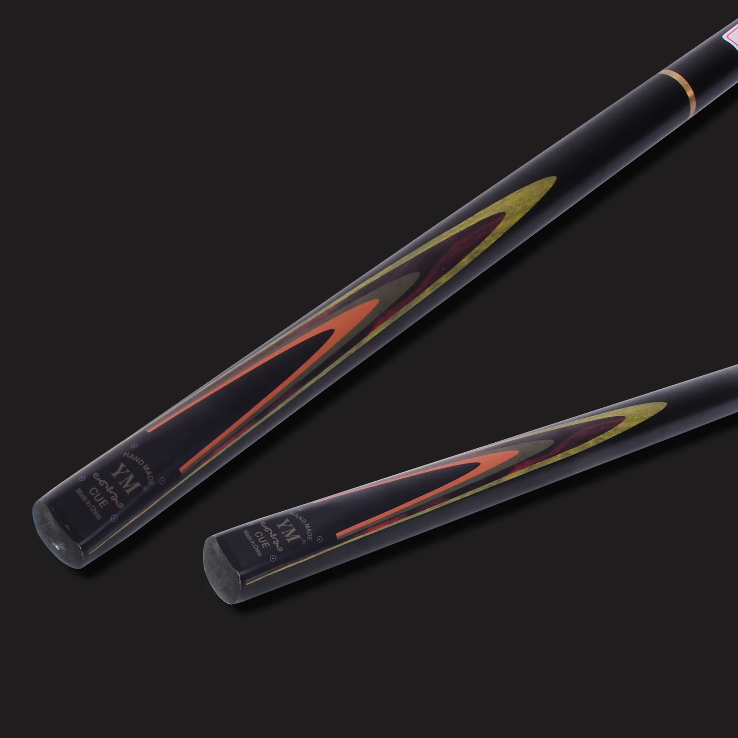 Factory Wholesale Maple Wood 1/2 Jointed Snooker Cue Stick